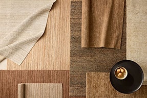 Jute & natural material rugs