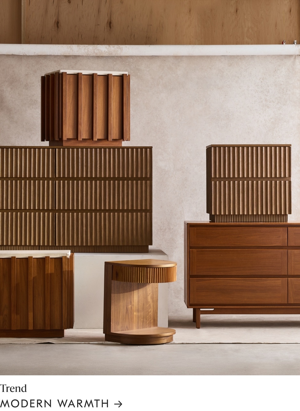 Trend: Mid-Tone Furniture