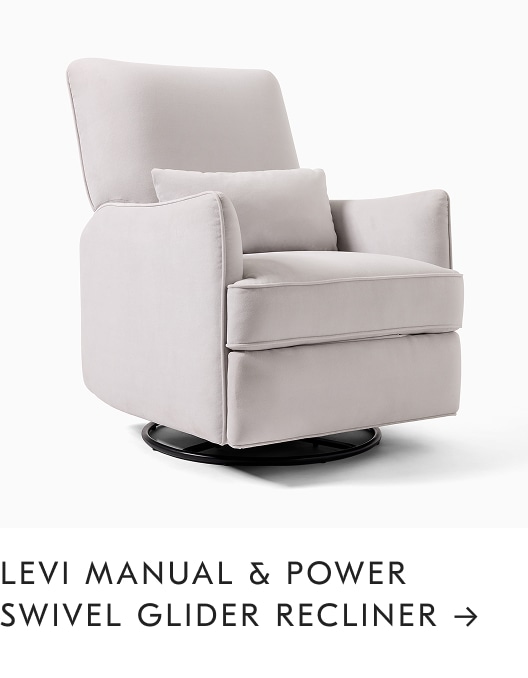 Levi Manual & Power Swivel Glider Recliner