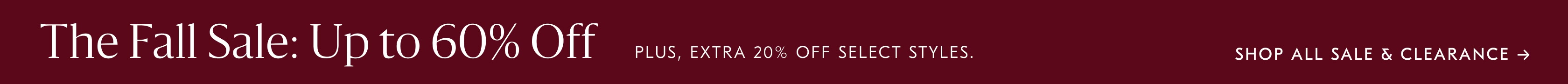 Shop all sale & clearance