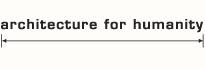 architecture for humanity