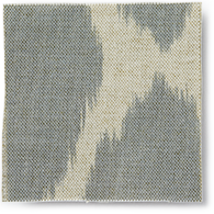 Ikat Print Feather Gray/Flax