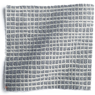 Crossweave Steel/Ivory