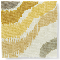 Retro Ikat Buttercup