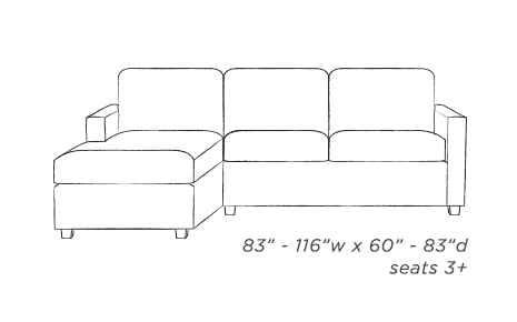 small sectionals