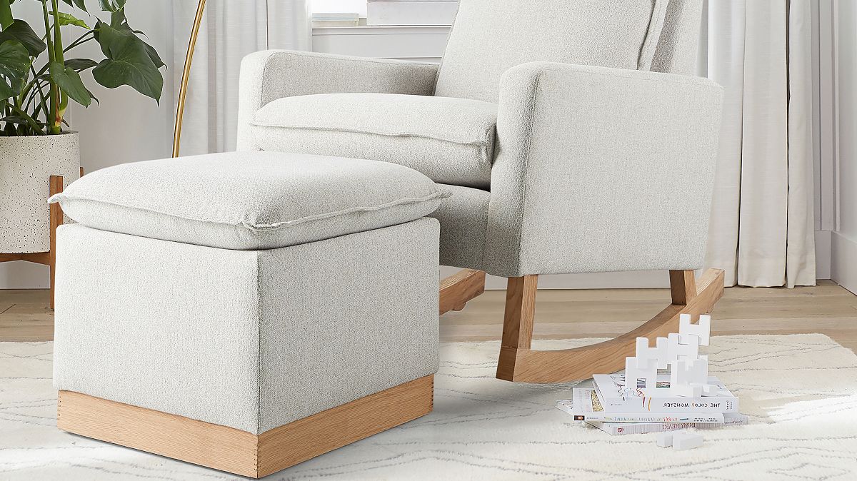 Paxton glider hot sale and ottoman set