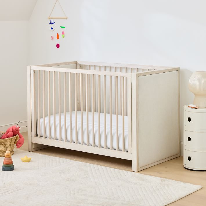 Pottery barn cheap tufted crib