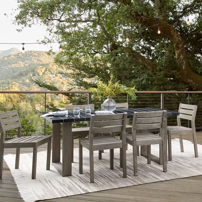 West elm deals patio dining set