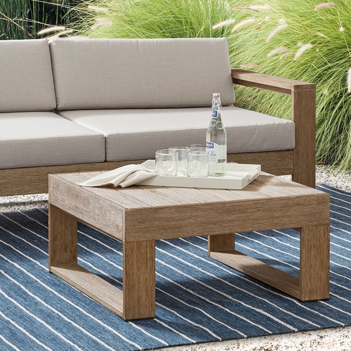 Square coffee table outdoor sale