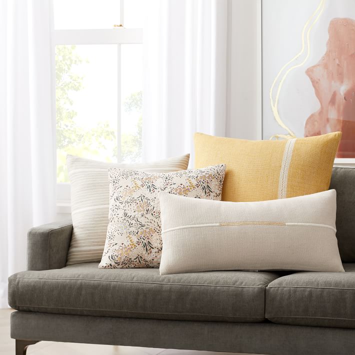 West elm accent pillows hot sale