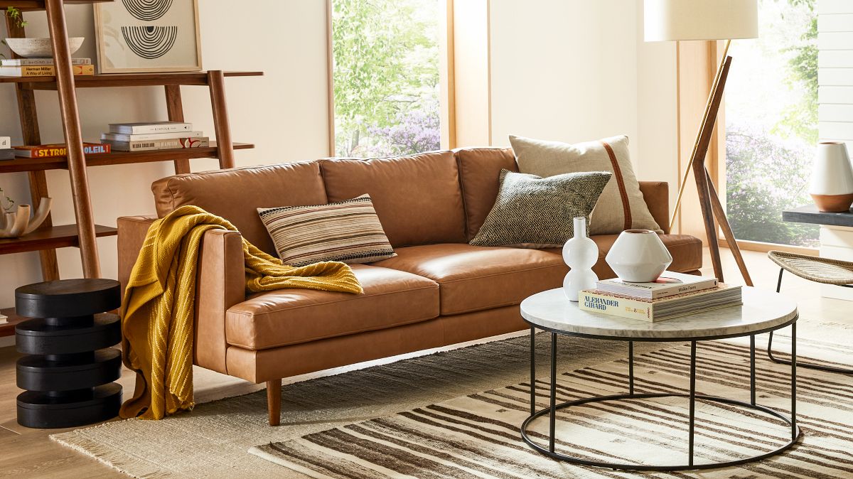 Haven loft shop leather sofa