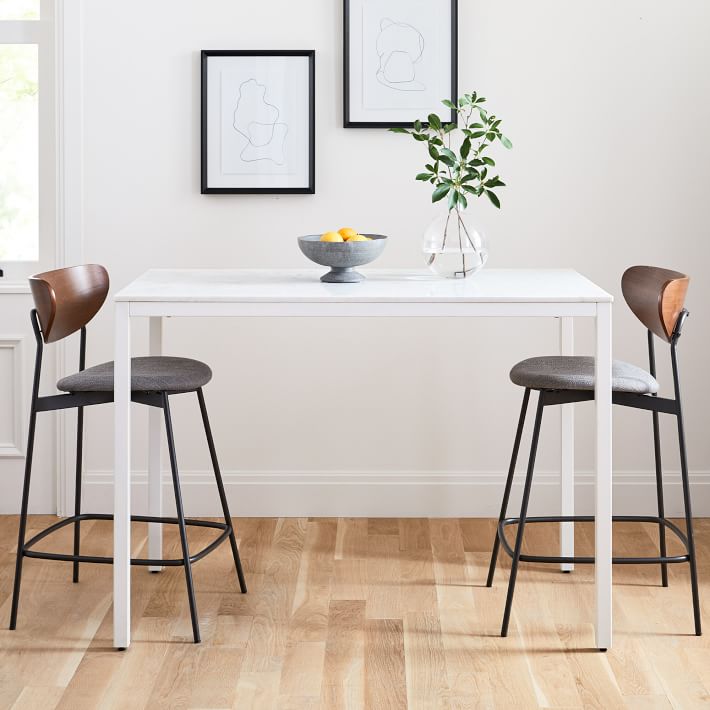 West elm marble bistro outlet table