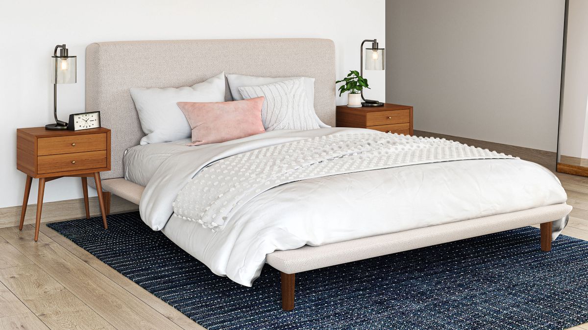 West elm deals low platform bed