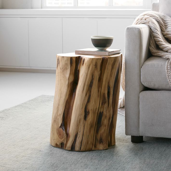 Unique Side store Table Stump