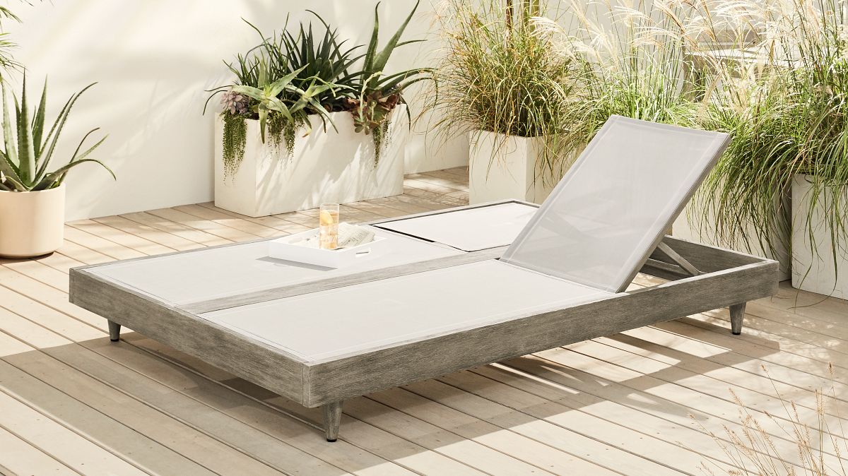 West elm portside lounger on sale
