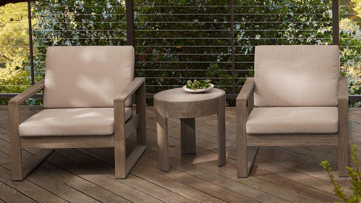 Portside Outdoor Petite Lounge Chair West Elm