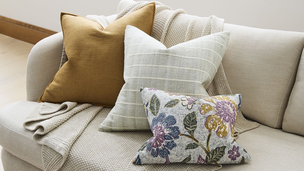 Corded Windowpane Pillow Cover West Elm