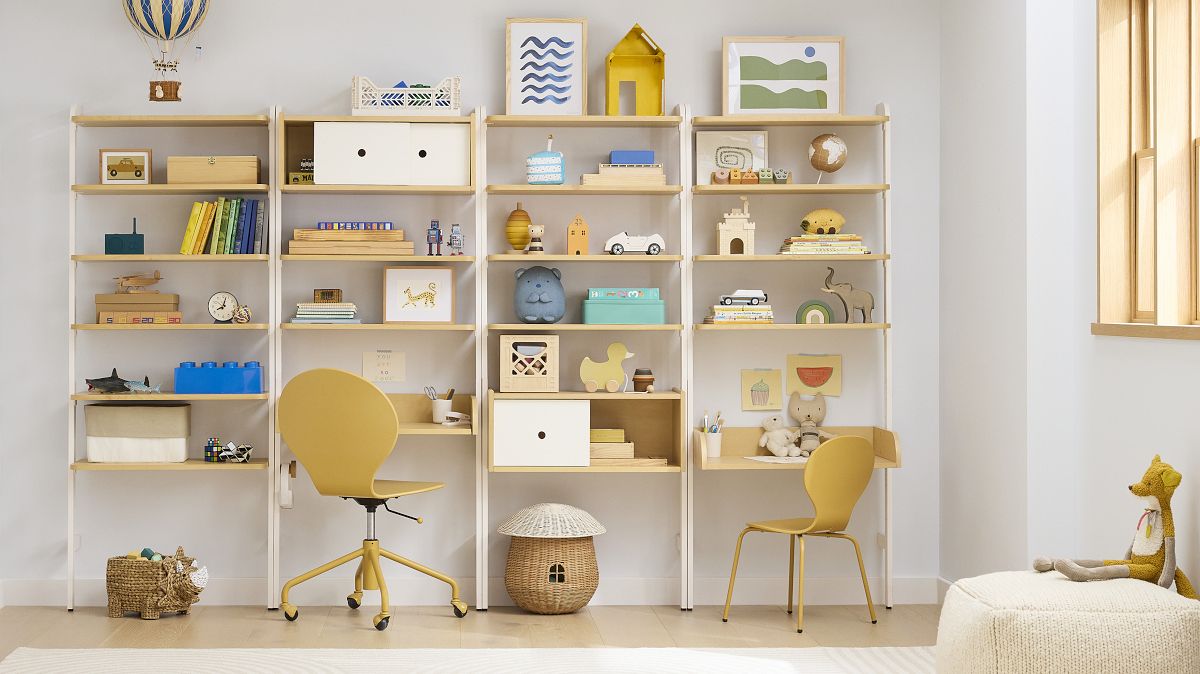Build Your Own Ziggy Wall Desk Storage System West Elm