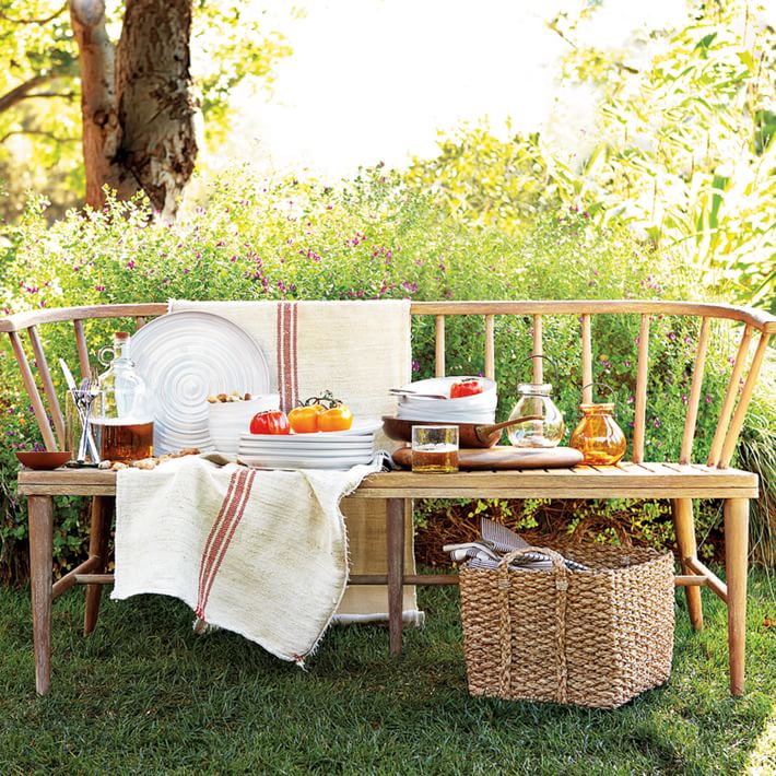 West elm dexter bench discount