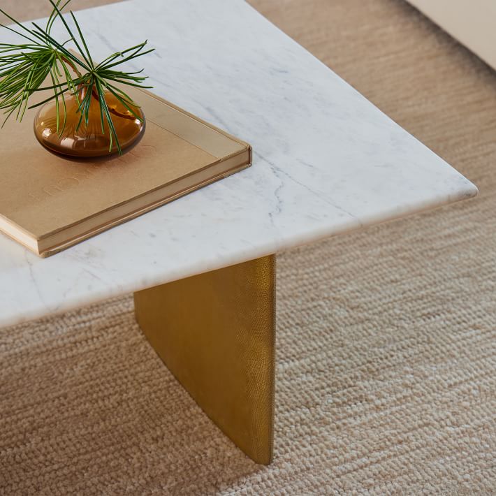 Anton Marble Coffee Table 44 West Elm