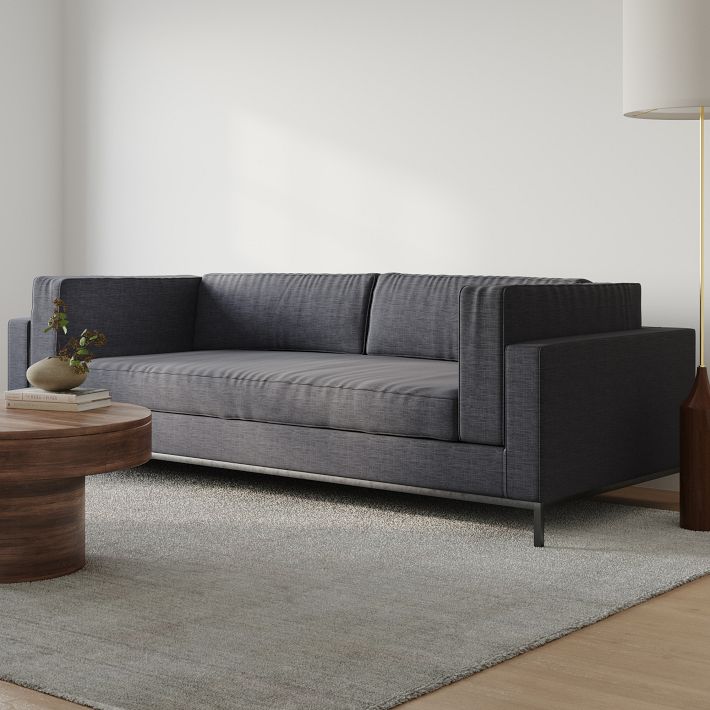 West elm modern couch discount