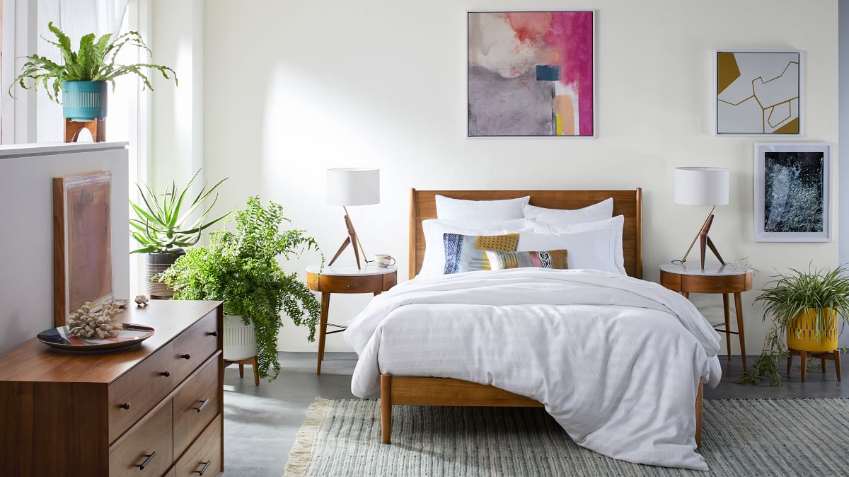 Mid Century Bed West Elm