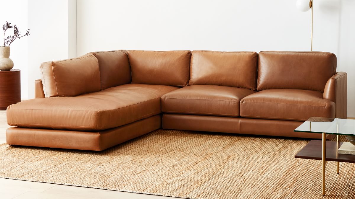 Leather sectional pieces hotsell