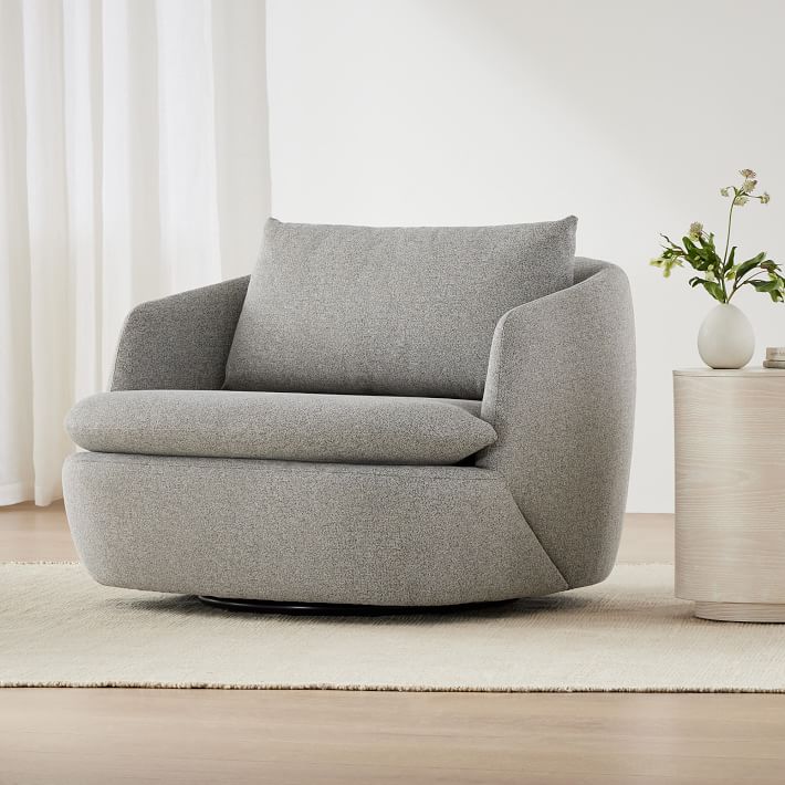Crescent Grand Swivel Chair West Elm