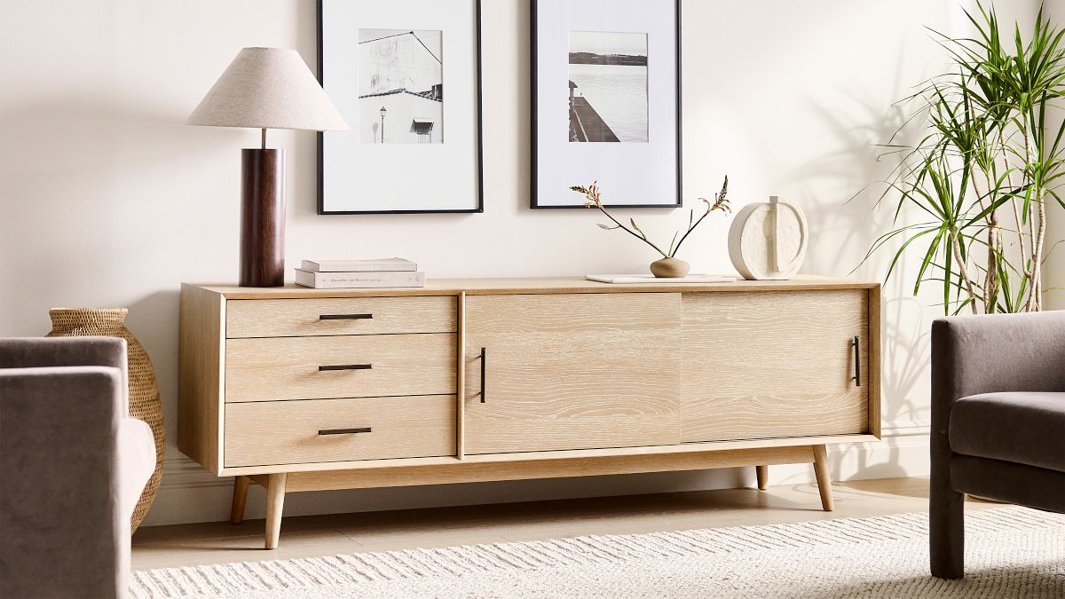 Mid-Century Media Console (80")