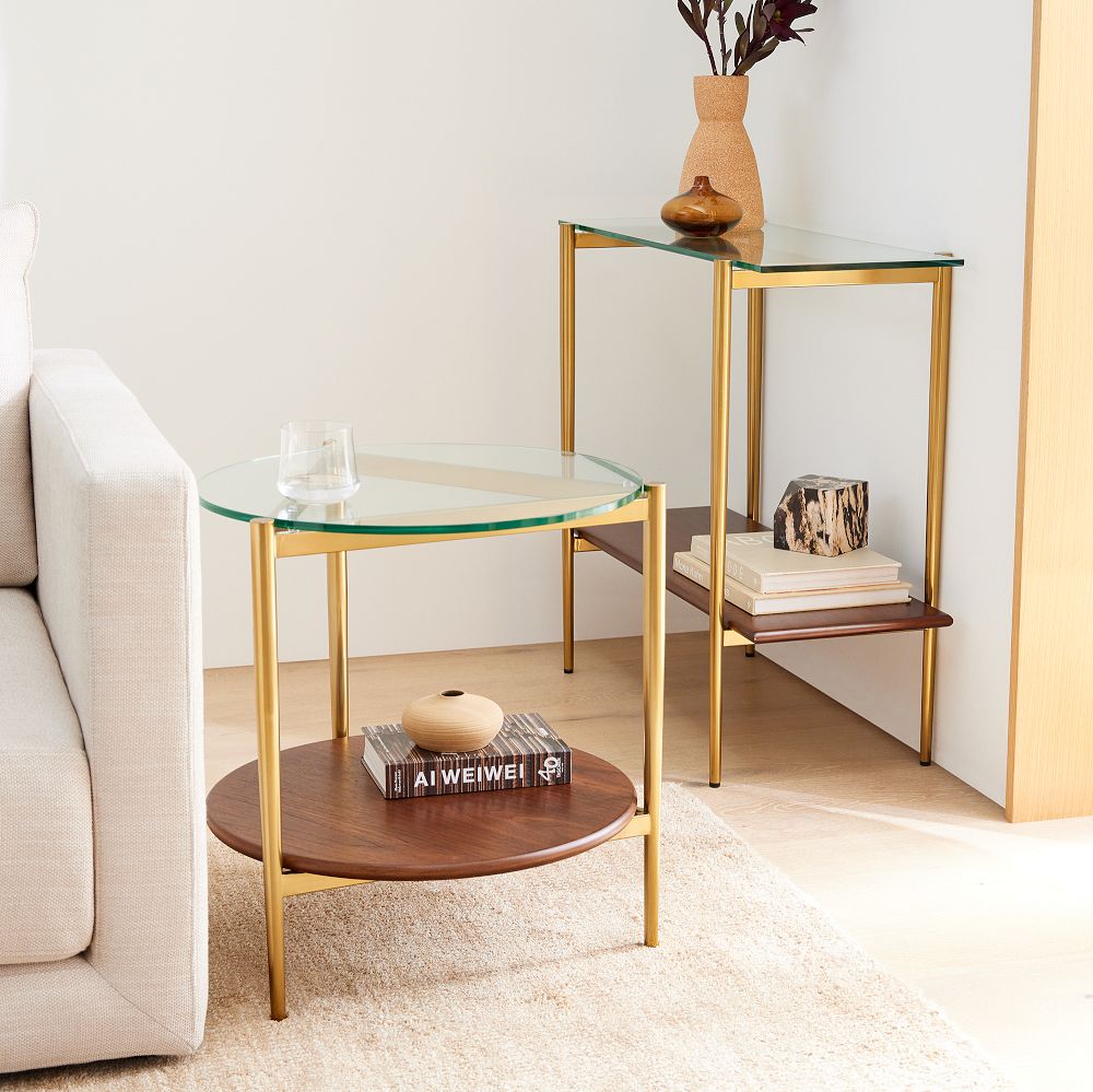 Mid-Century Art Display Side Table (20")