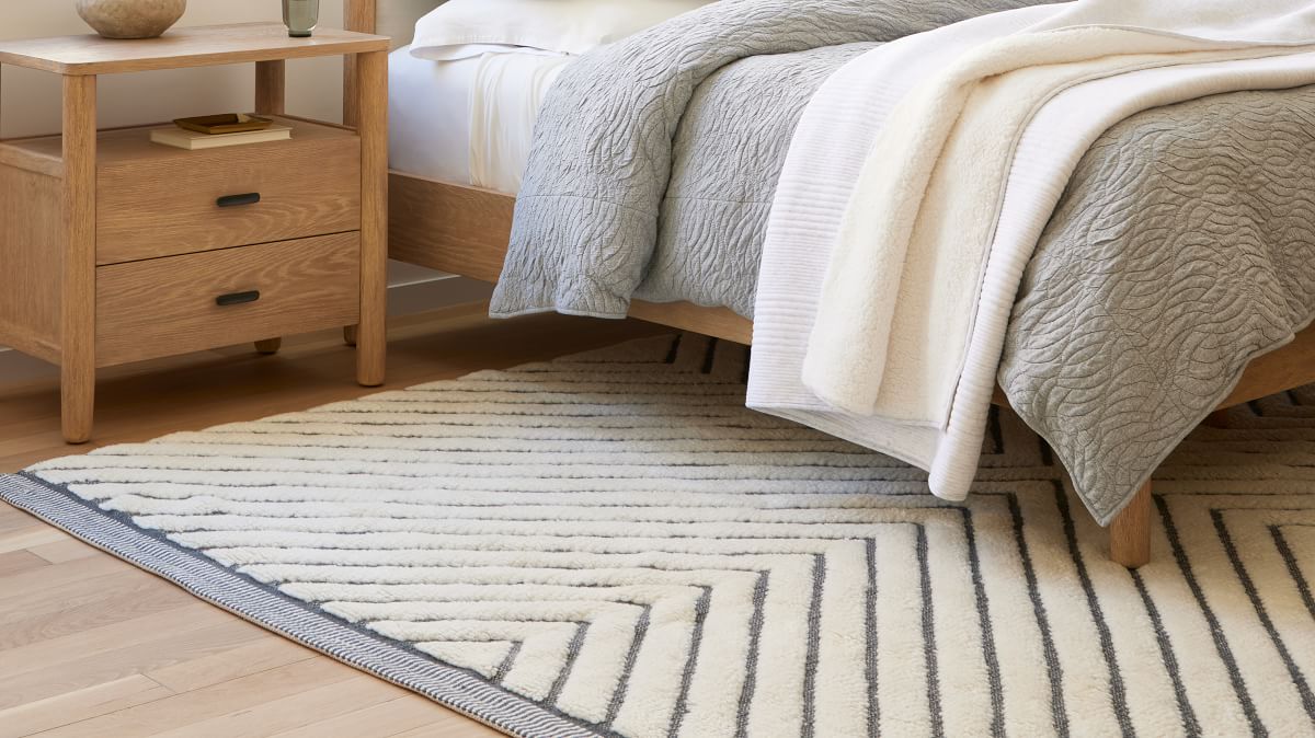 Flag Shag Rug - Modern Wool & Cotton Rug | West Elm