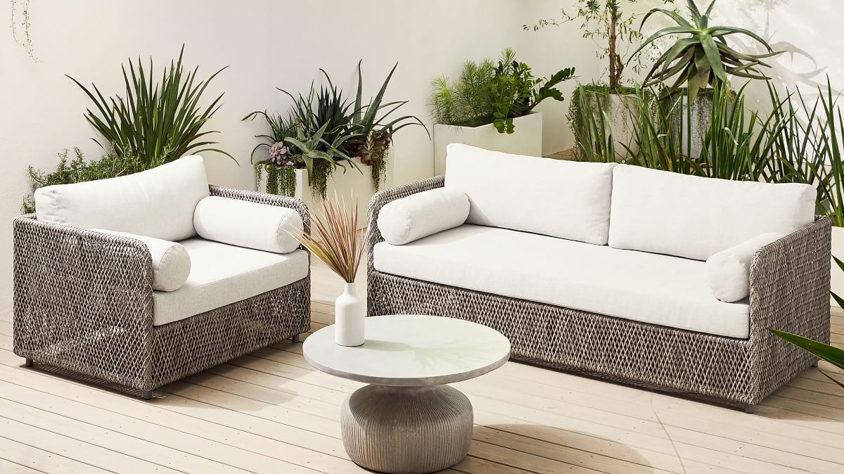 Coastal Outdoor Sofa (66"–86")