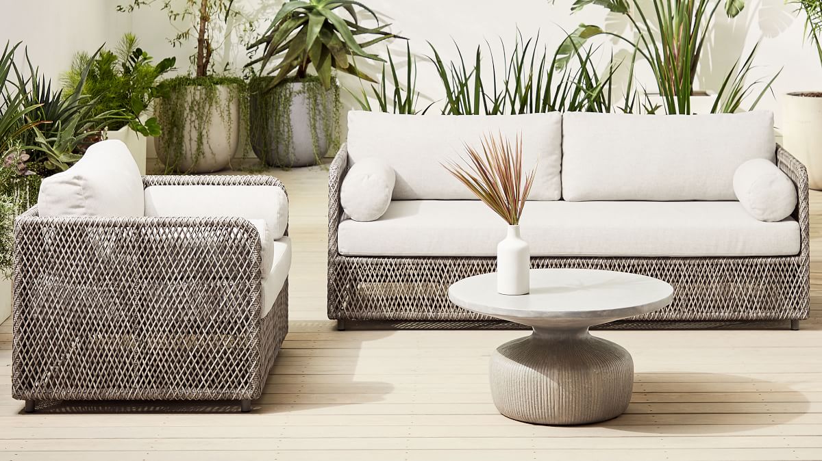 Coastal Outdoor Sofa (66"–86")