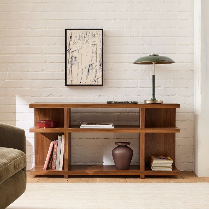 Wallace Modular Low Shelf Unit (52"–72")