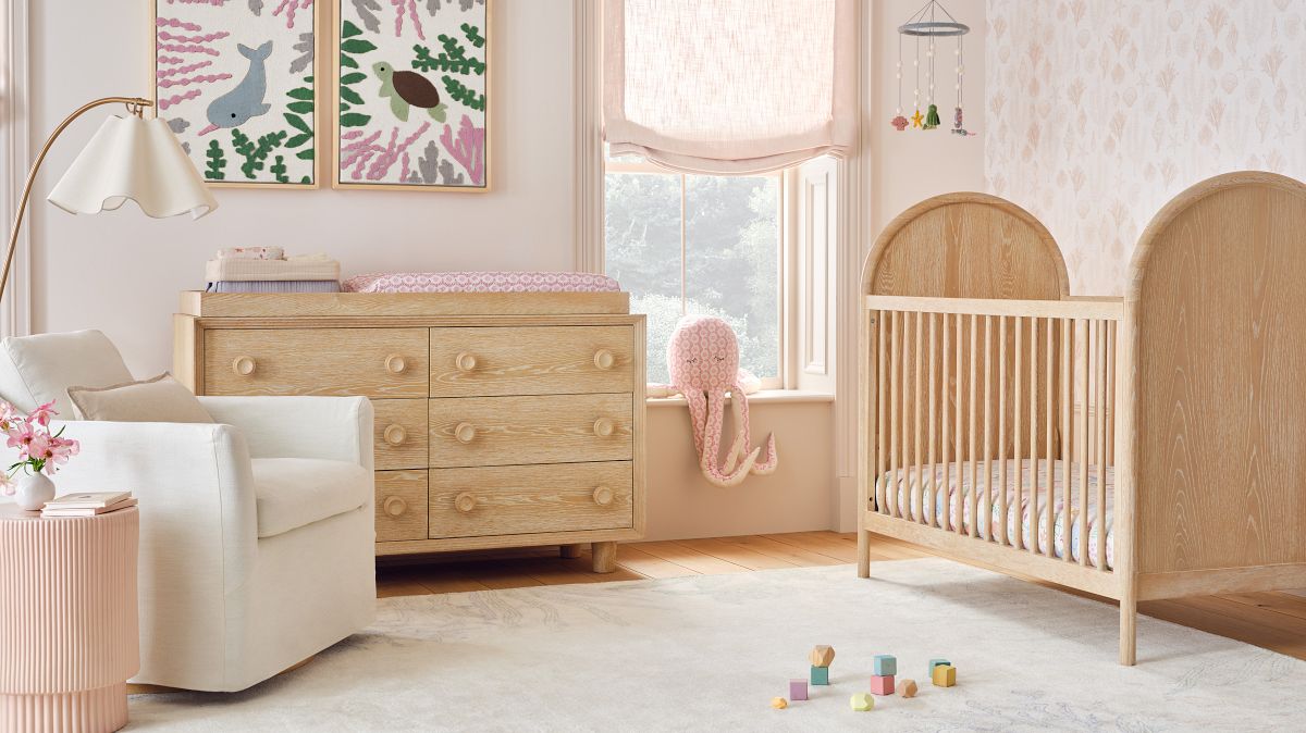 West Elm x PBK Vivienne 2-in-1 Crib | West Elm