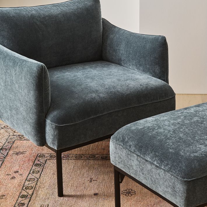 Penn Chair & Ottoman Set