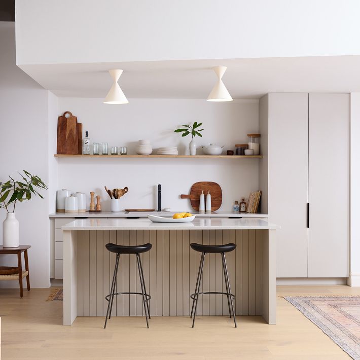 Warren Semi-Flush Mount Light Modern Elegance West Elm