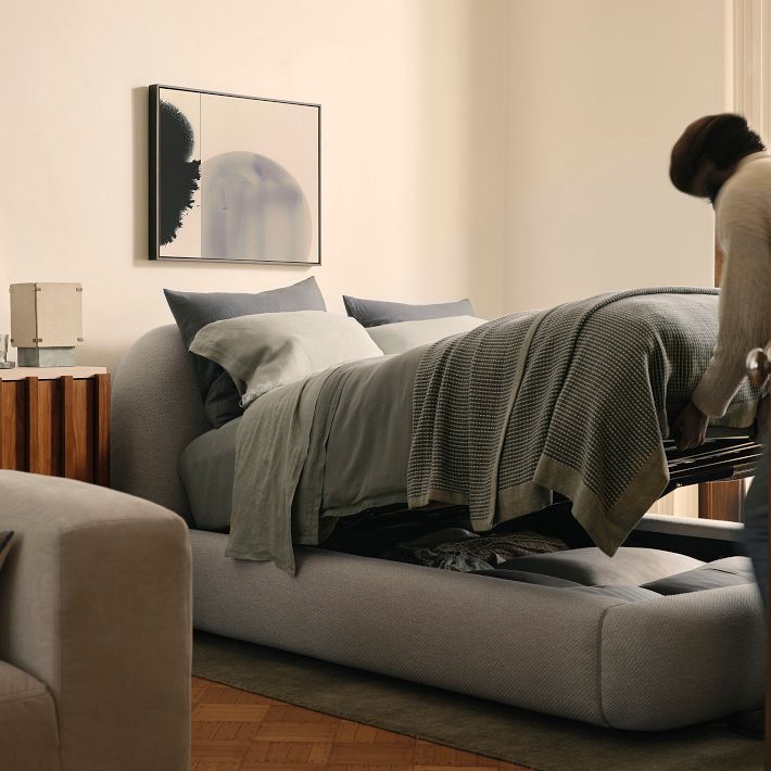 Laurent Pop-Up Storage Bed