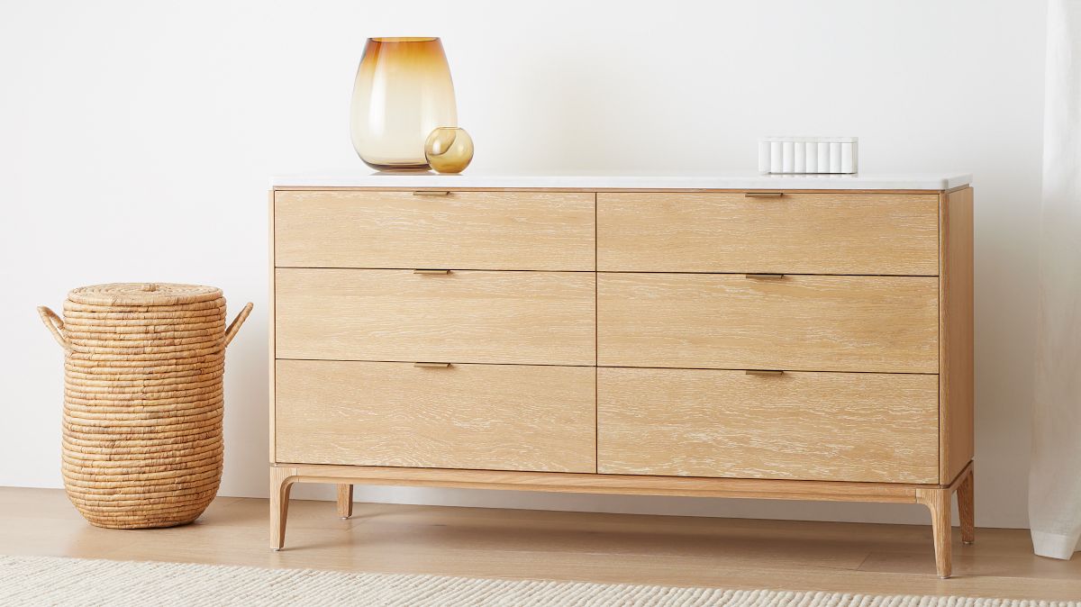 Parker 6-Drawer Dresser (58"–72")