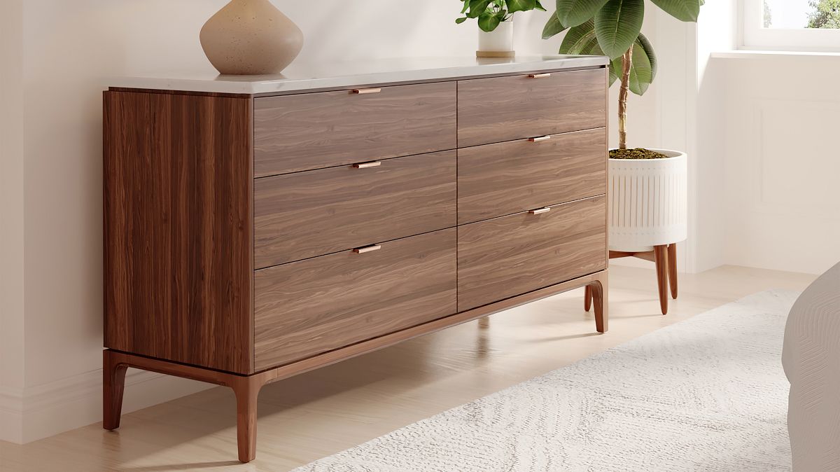 Parker 6-Drawer Dresser (58"–72")