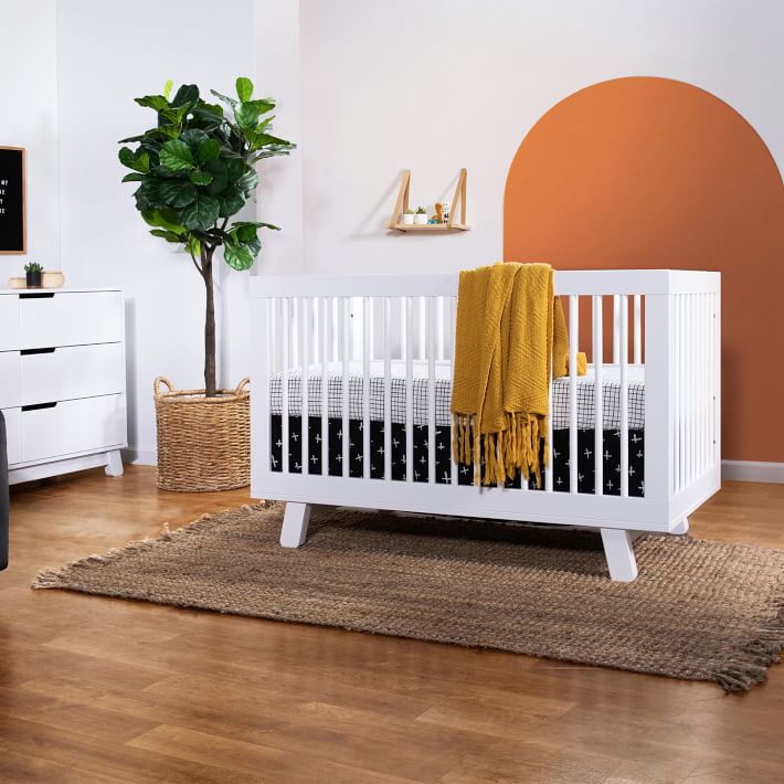 Babyletto Hudson 3-in-1 Convertible Crib with Toddler Bed Conversion K – Albee Baby