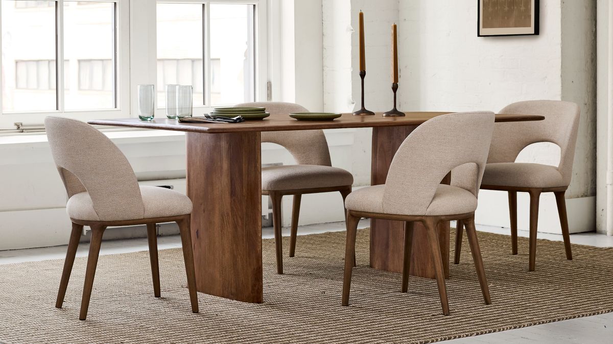 Anton Solid Wood Dining Table, Multiple Sizes | West Elm