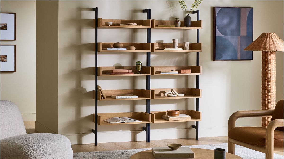 Dennett Modular Bookshelf, Scandinavian Style | West Elm