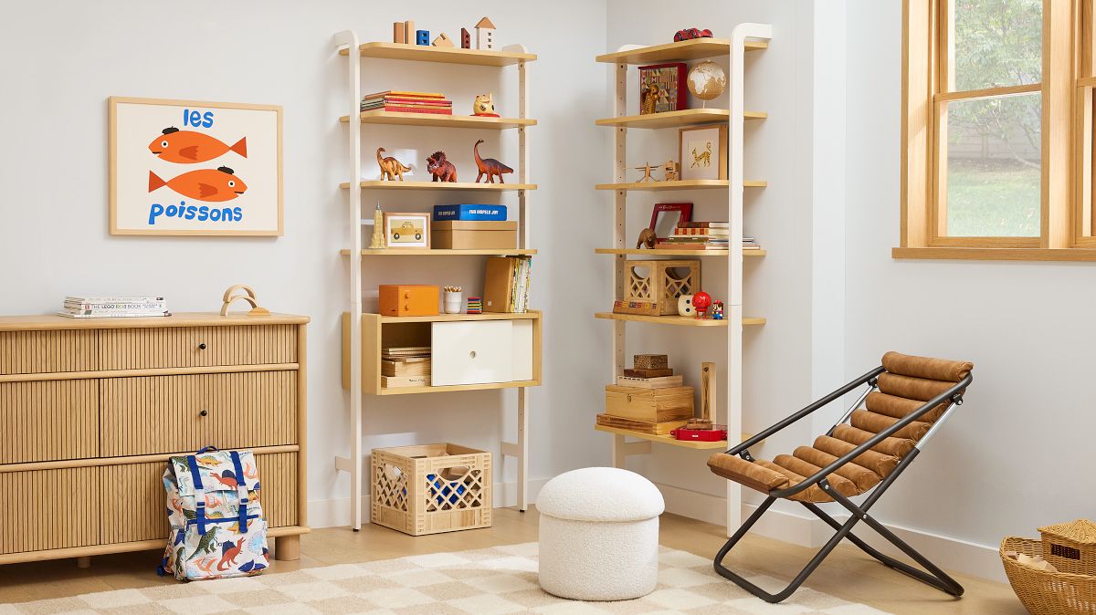 Ziggy Wall-Mounted Modular Shelving System | West Elm