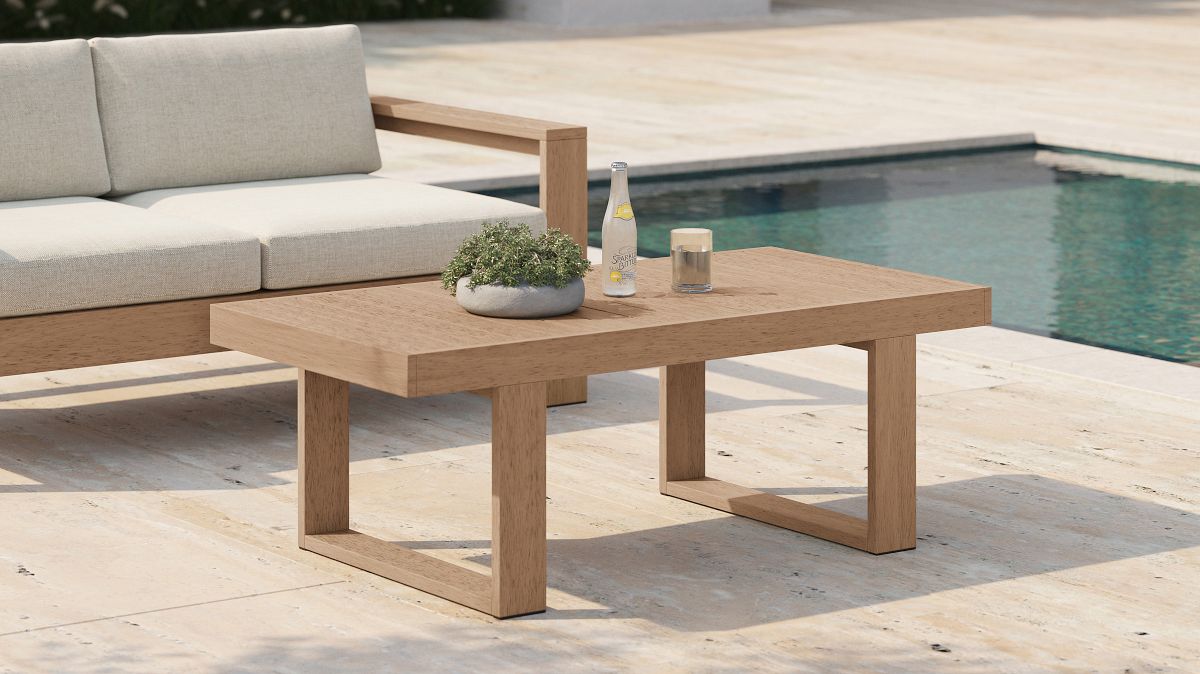 Portside Outdoor Rectangle Coffee Table | West Elm