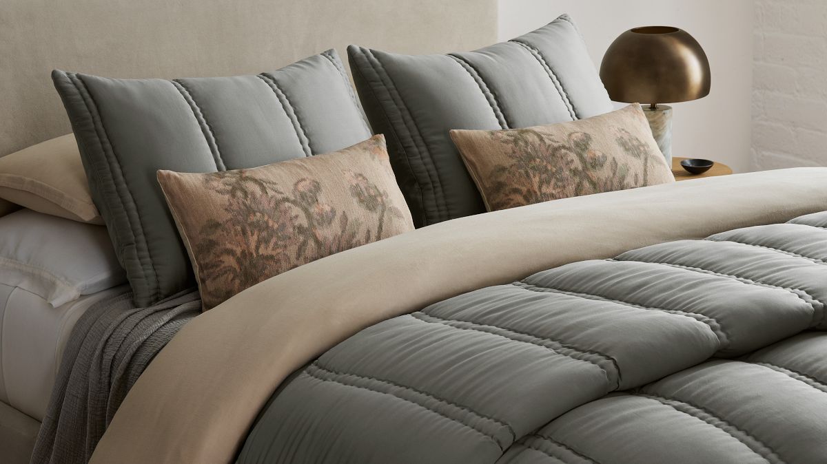 west elm Silky TENCEL シーツセット キング Silky TENCEL™ Plush Comforter & Shams | West Elm
