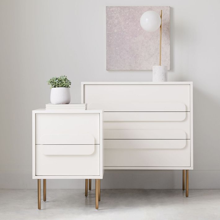 west elm modern 3 drawer dresser Ellington 3-Drawer Dresser (36")