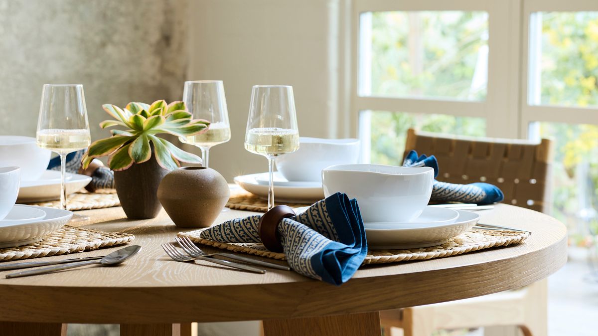 Organic Porcelain Dinnerware Collection