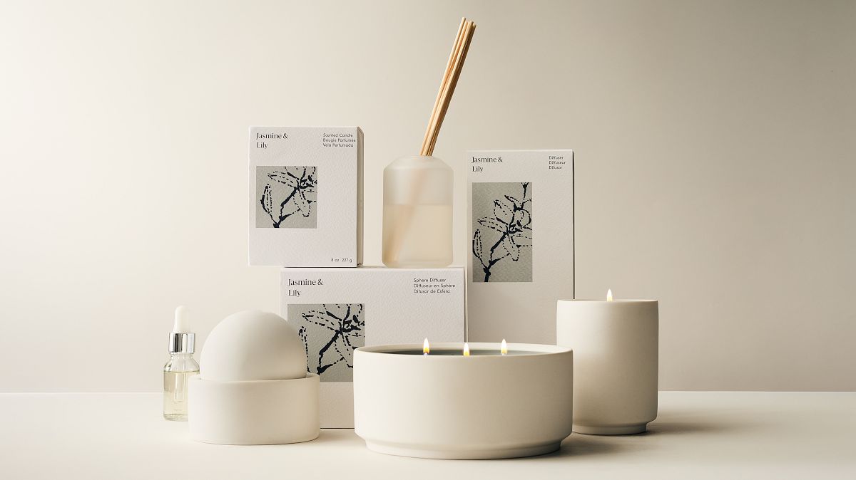 West Elm Homescent Sphere Diffuser - Jasmine & Lily | West Elm
