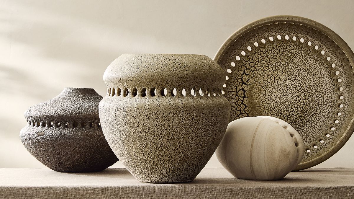 Brecken Bowl, Natural/Beige, Ceramic, 14